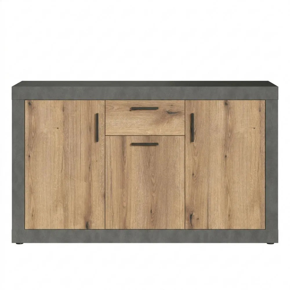 Sideboard mit 5 Fächern und 3 Einlegeböden, 149 x 83 x 40 cm