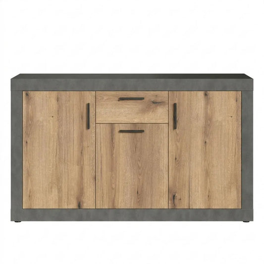 Sideboard mit 5 Fächern und 3 Einlegeböden, 149 x 83 x 40 cm